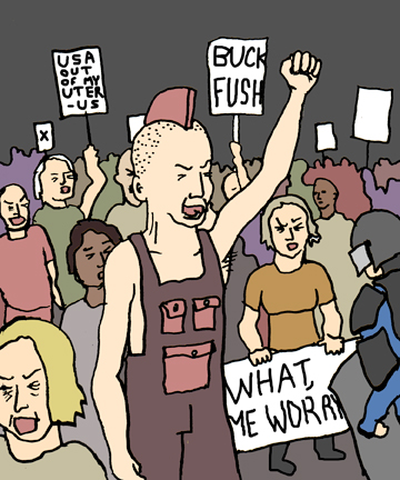 You aren't in France, you're in America.  Its just that the French flag is much easier to draw.